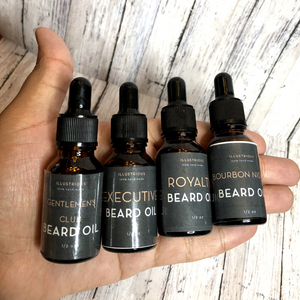 Sample Set of 3 Premium Beard Oils